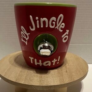 Hallmark “I’ll Jingle to that!” Vase.
